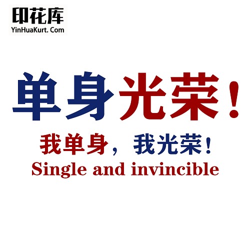 13439潮流个性中文文字搞怪热转印烫画T恤图案PNG透明免抠素材