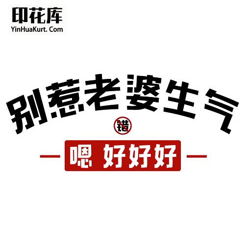 13505潮流个性中文文字搞怪热转印烫画T恤图案PNG透明免抠素材